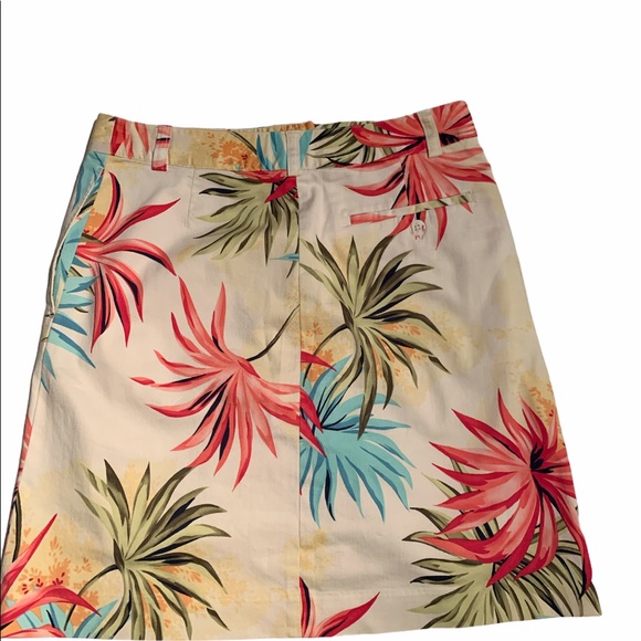 Sport Haley Tropical Print Skort Size 2 - Picture 2 of 8